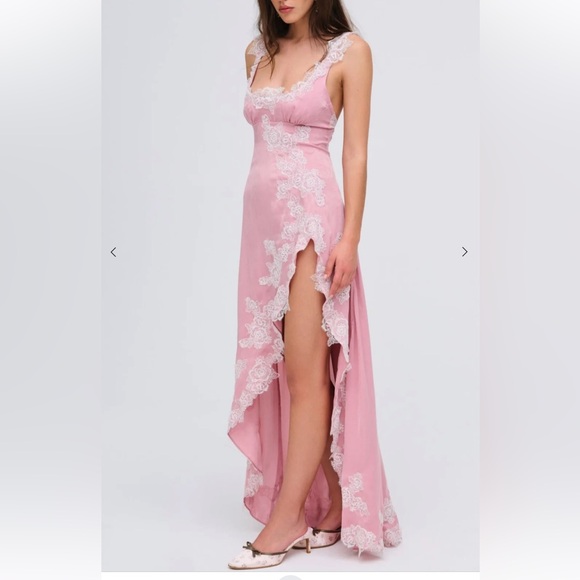 For Love And Lemons Dresses & Skirts - For Love & Lemons Clemente Maxi Dress XS Pink